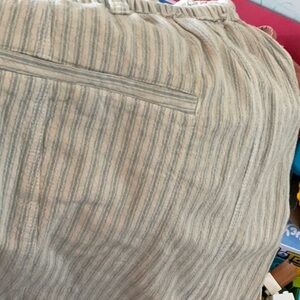 Striped Beige and Gray Skirt